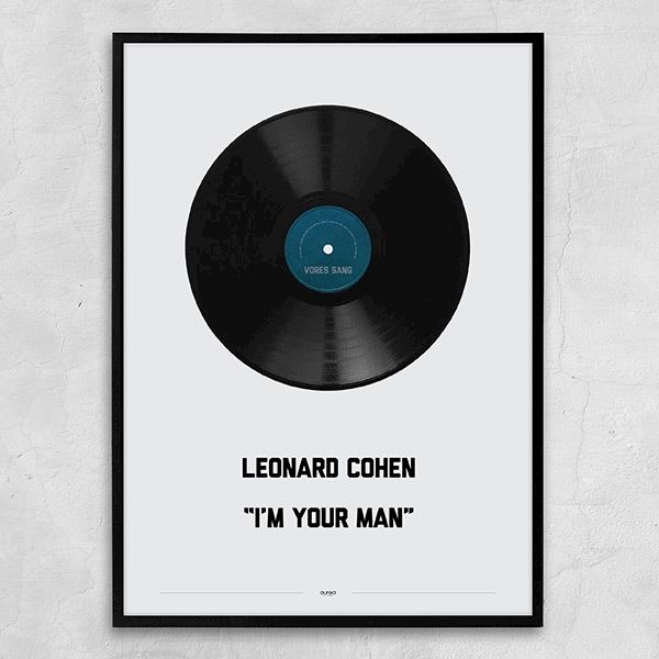 Plakat - Leonard Cohen - I\'m your man