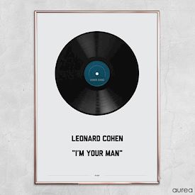 Plakat med Leonard Cohen - I\'m your man