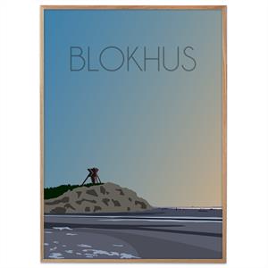 Plakat - Danmark - Blokhus