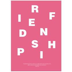 Wordpuzzle Plakat - Friendship