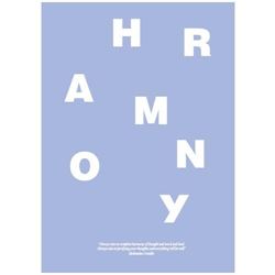 Wordpuzzle Plakat - Harmony