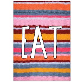 Plakat Knitted Happy Words - EAT 