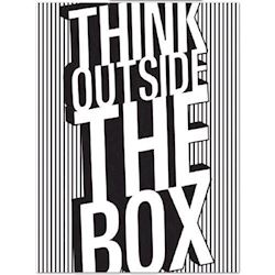 Plakat Think outside the box