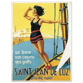 Retro Plakat - Saint Jean