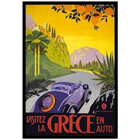 Retro Plakat Greece 