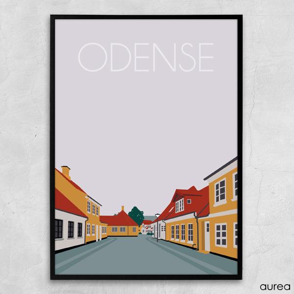 Plakat - Danmark - Odense