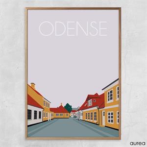 Plakat med Odense