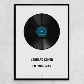 Plakat - Leonard Cohen - I'm your man