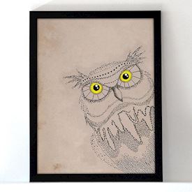 Plakat - Zen Owl