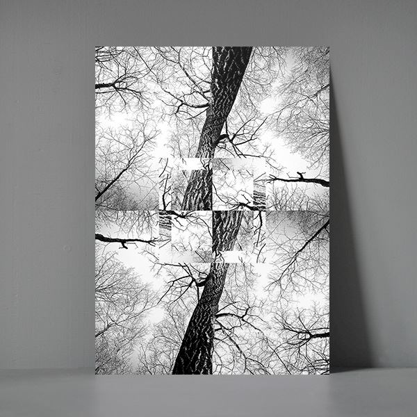 Postkort  - Treetop mirror