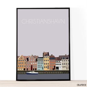 A4 tryk med Christianshavn