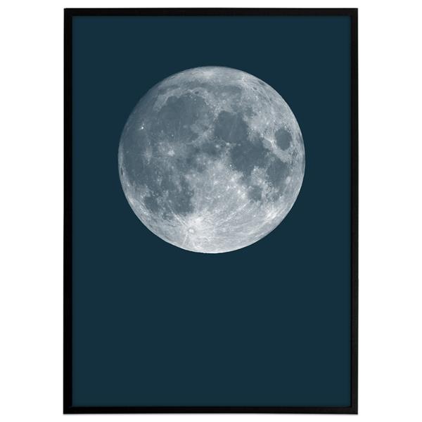 Blue moon plakat