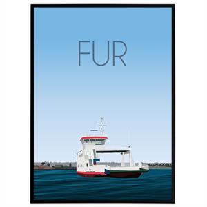 Plakat - Danmark - Fur
