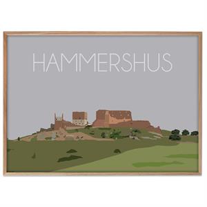 Hammershus plakat til hjemmet