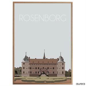 Plakat - Danmark - Rosenborg