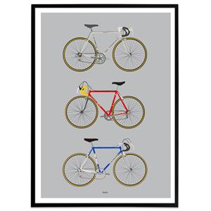 Plakat - Racing Bikes