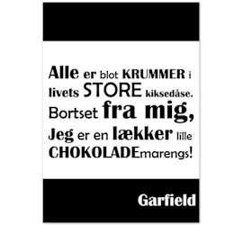 Citat Plakat - Garfield
