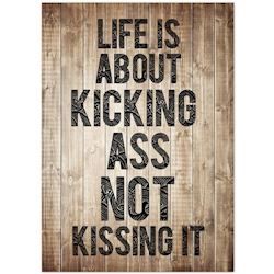 Kick ass plakat - Life is kicking ass