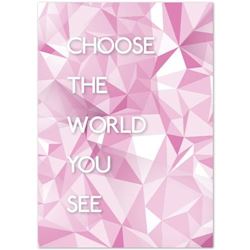 Plakat "Light" - Choose the world