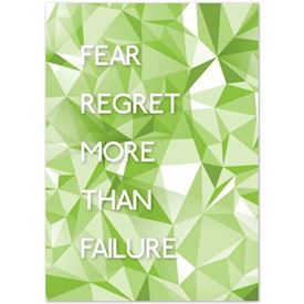Plakat "Light" - Fear regret