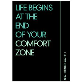 Citatplakat - Comfort Zone
