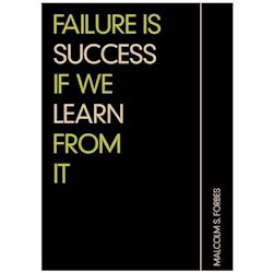 Citatplakat - Succes & Failure