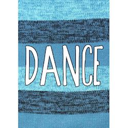 Plakat Knitted Happy Words - DANCE