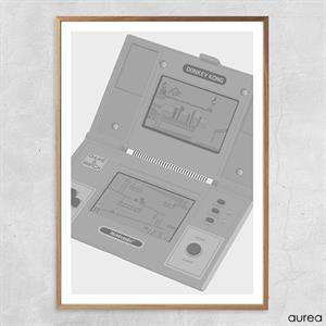 Game & Watch plakat (Nintendo bipbip)