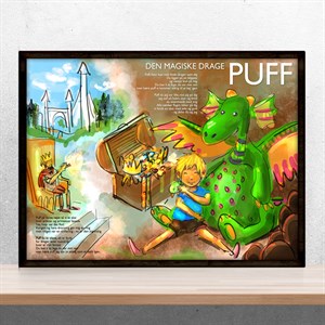 Børneplakat - Puff