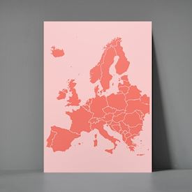 Postkort A5 - Europa
